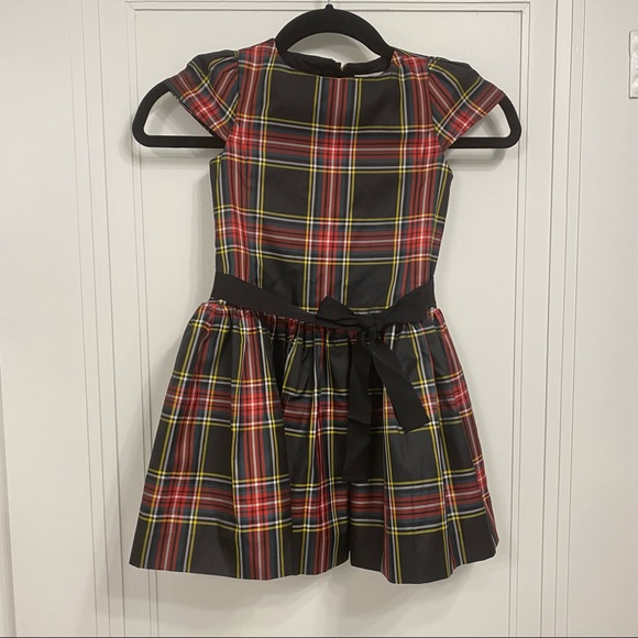 Crewcuts Other - NEW NWT CREWCUTS STEWART TARTAN PLAID CAP SLEEVE DRESS GIRLS SIZE 5